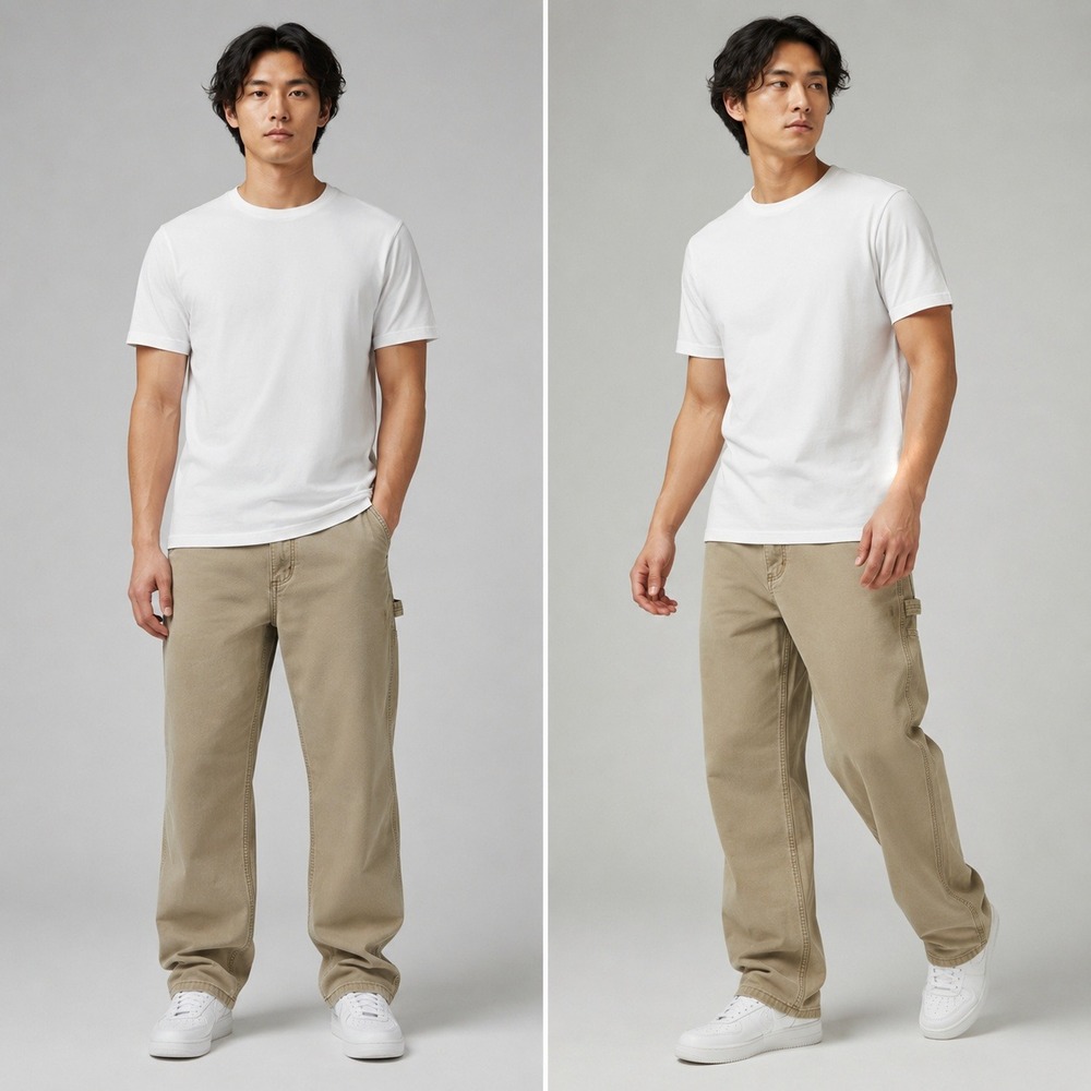 Carhartt Original Fit Canvas Work Pants Tan Khaki Utility Carpenter Womens 6 Reg